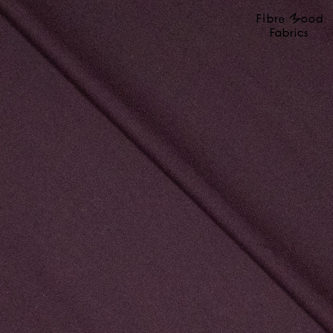 Twill Soft - dunkles Aubergine | Fibre Mood Fabrics 37 Fibre Mood 