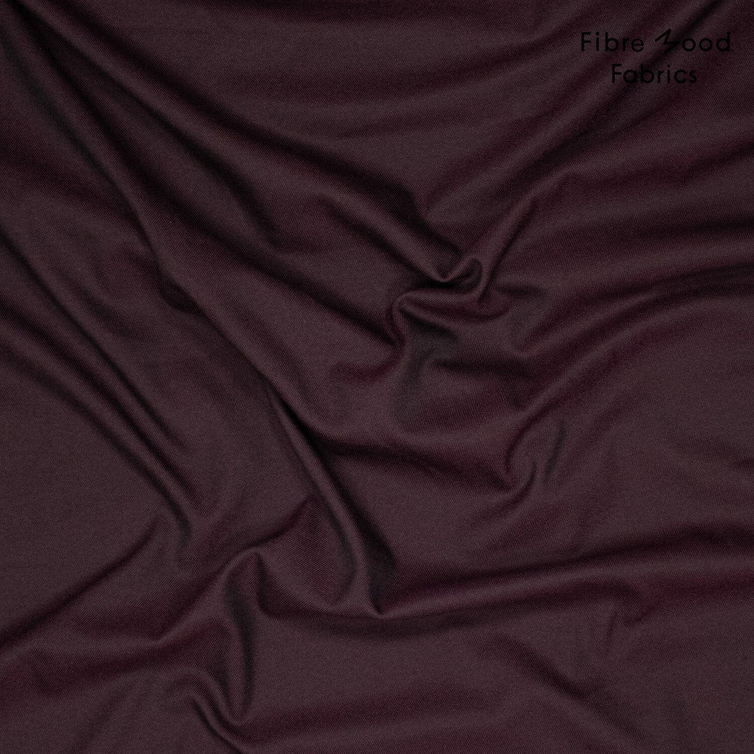 Twill Soft - dunkles Aubergine | Fibre Mood Fabrics 37 Fibre Mood 