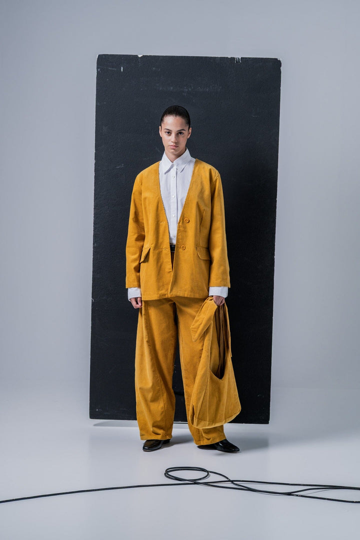 Golden Cord – Breitcord Mustard | Fibre Mood 40 Fadenwunsch 