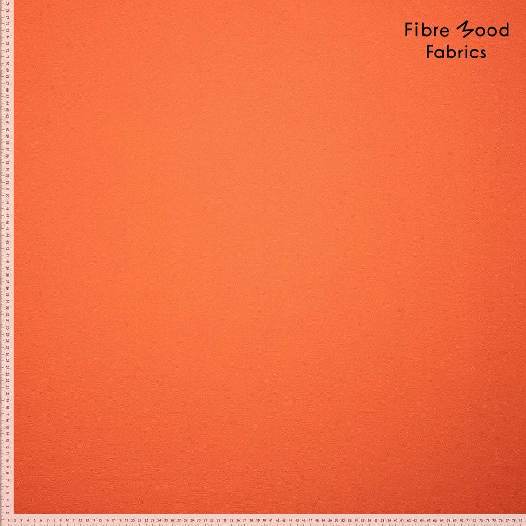 Korallenkuss – Baumwoll-Twill in Korallorange | Fibre Mood Special 5 Fibre Mood 