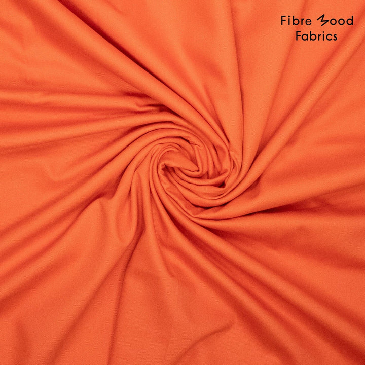 Korallenkuss – Baumwoll-Twill in Korallorange | Fibre Mood Special 5 Fibre Mood 