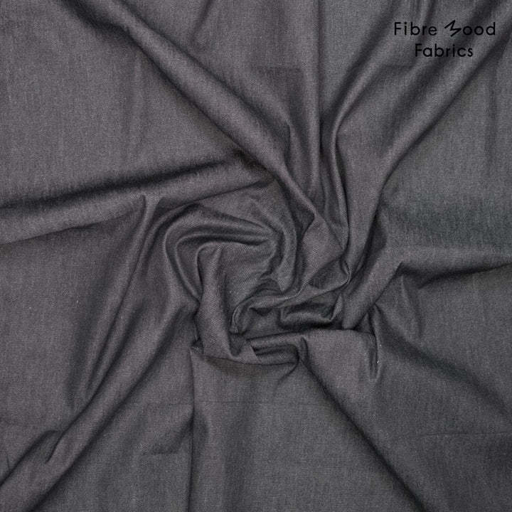Midnight Hemp – Baumwoll-Hanf Twill Navy | Fibre Mood 40 Fadenwunsch 
