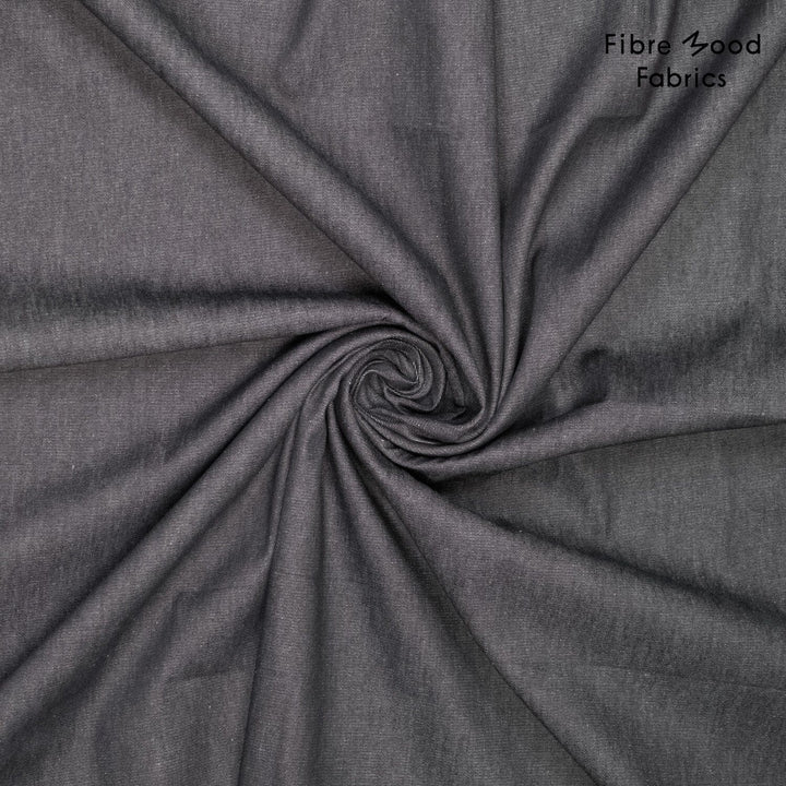 Midnight Hemp – Baumwoll-Hanf Twill Navy | Fibre Mood 40 Fadenwunsch 