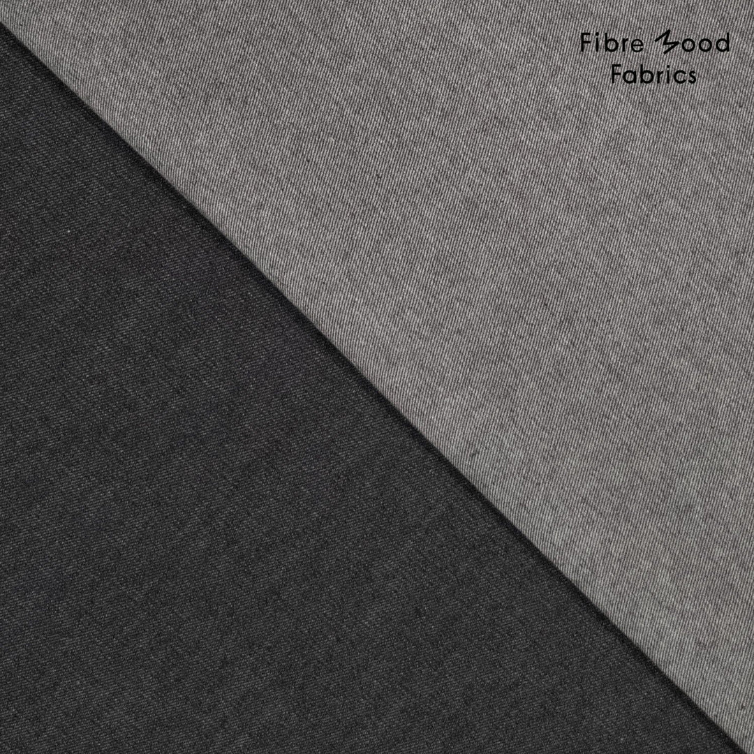 Midnight Hemp – Baumwoll-Hanf Twill Navy | Fibre Mood 40 Fadenwunsch 
