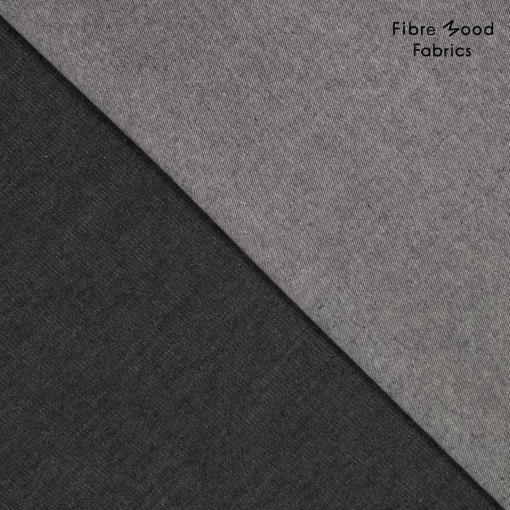 Midnight Hemp – Baumwoll-Hanf Twill Navy | Fibre Mood 40 Fadenwunsch 