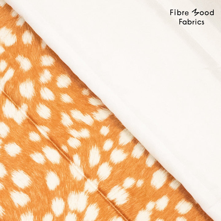Rehbellion – gesteppter Baumwollstoff mit Rehkitz-Muster | Fibre Mood Special 5 Fibre Mood 