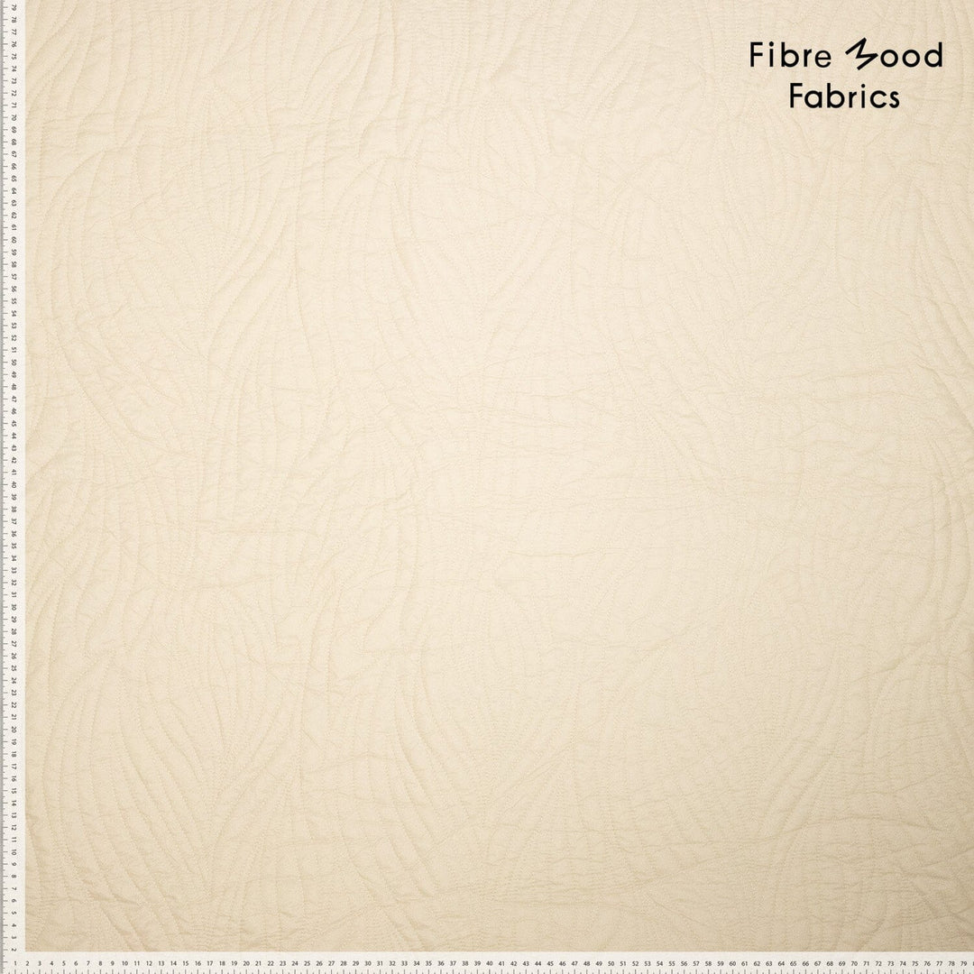 Wolkenweich – Steppstoff mit Struktur in Creme | Fibre Mood Special 5 Fibre Mood 