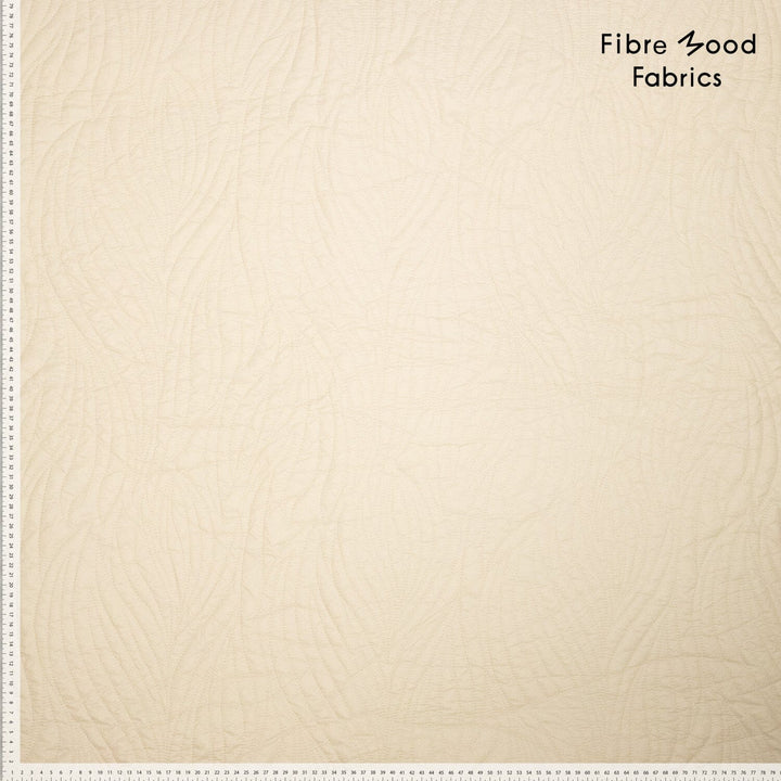 Wolkenweich – Steppstoff mit Struktur in Creme | Fibre Mood Special 5 Fibre Mood 