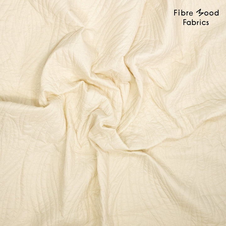 Wolkenweich – Steppstoff mit Struktur in Creme | Fibre Mood Special 5 Fibre Mood 
