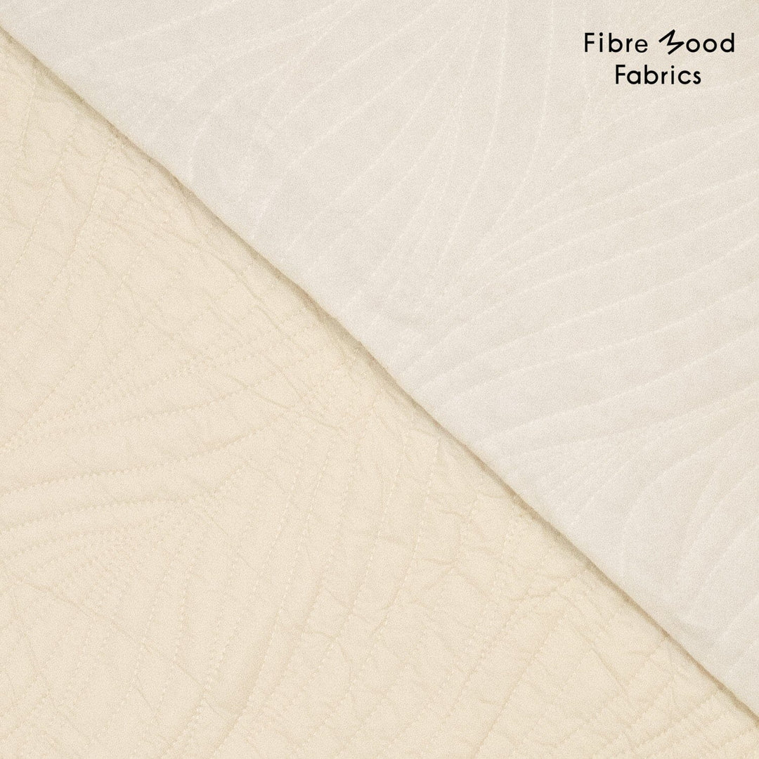 Wolkenweich – Steppstoff mit Struktur in Creme | Fibre Mood Special 5 Fibre Mood 