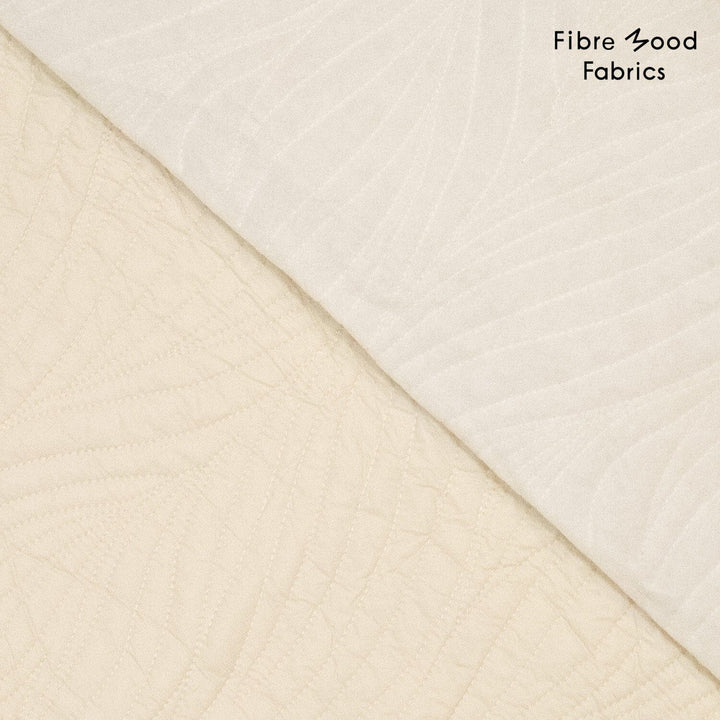 Wolkenweich – Steppstoff mit Struktur in Creme | Fibre Mood Special 5 Fibre Mood 