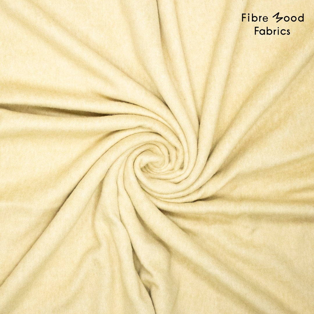 Vanillewolke – Flauschiger Wollmix-Mantelstoff in Creme | Fibre Mood Special 5 Fibre Mood 