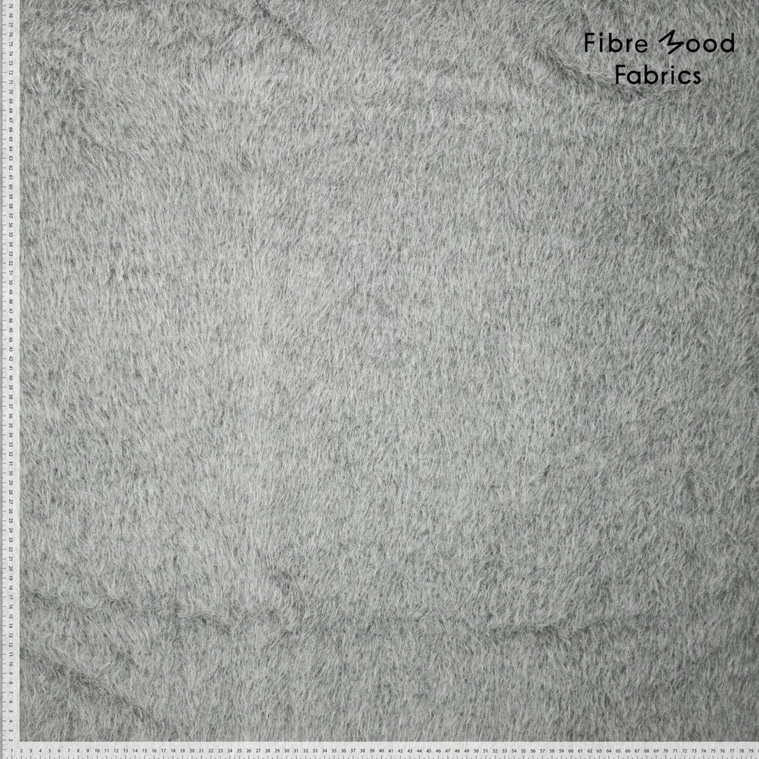 Grauzone – Flauschiger Mohair-Stoff in Grau | Fibre Mood Special 5 Fibre Mood 