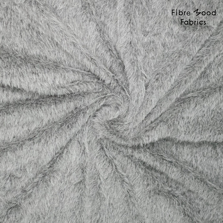 Grauzone – Flauschiger Mohair-Stoff in Grau | Fibre Mood Special 5 Fibre Mood 