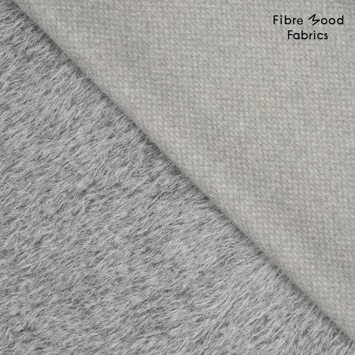 Grauzone – Flauschiger Mohair-Stoff in Grau | Fibre Mood Special 5 Fibre Mood 