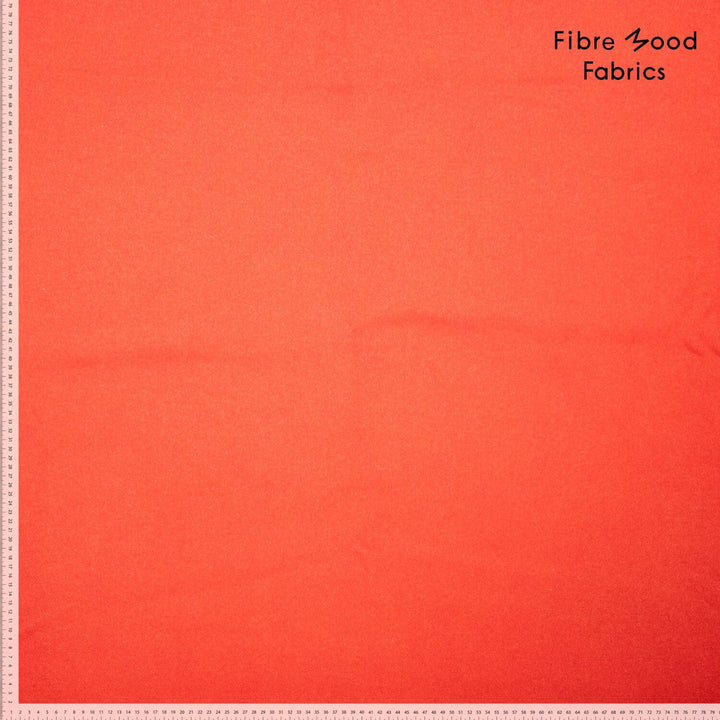 Korallkick – Woll-Mantelstoff in Korallrot | Fibre Mood Special 5 Fibre Mood 