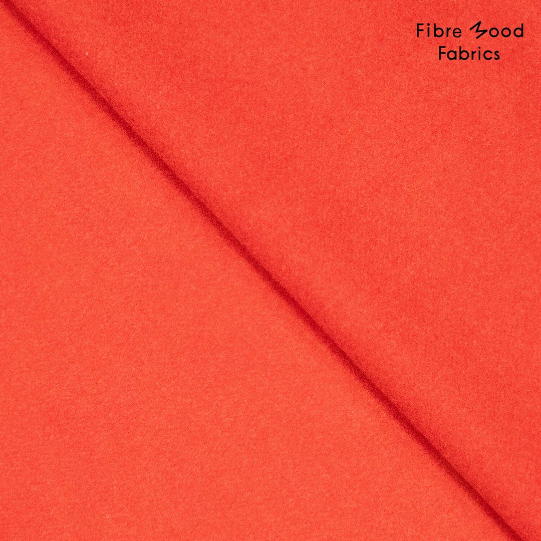 Korallkick – Woll-Mantelstoff in Korallrot | Fibre Mood Special 5 Fibre Mood 
