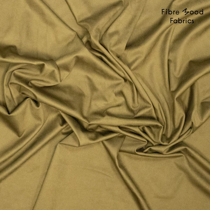Samtpfad – Veloursleder-Imitat in Khaki | Fibre Mood Special 5 Fibre Mood 