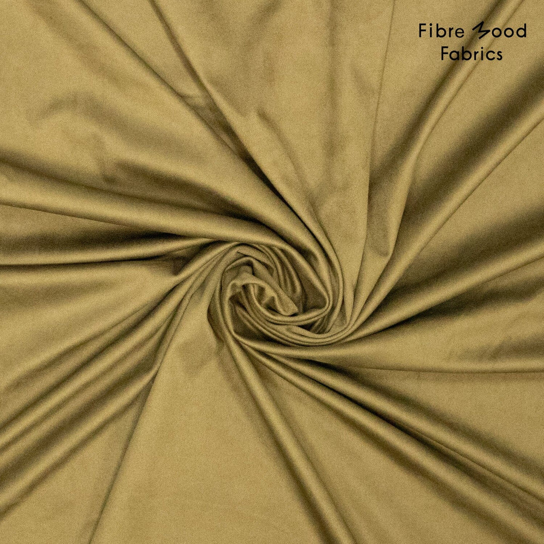 Samtpfad – Veloursleder-Imitat in Khaki | Fibre Mood Special 5 Fibre Mood 