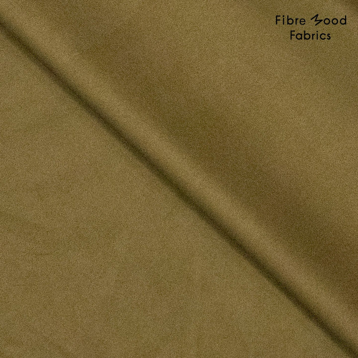 Samtpfad – Veloursleder-Imitat in Khaki | Fibre Mood Special 5 Fibre Mood 