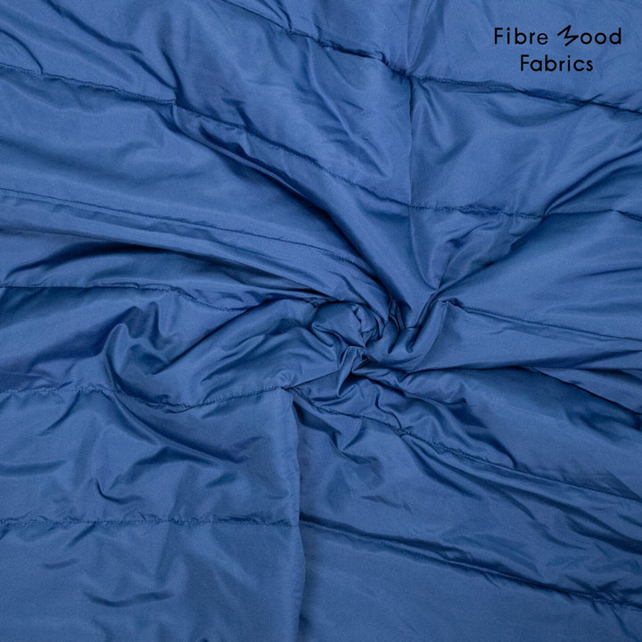 Blaurausch – Wasserdichter Steppstoff in Blau | Fibre Mood Special 5 Fibre Mood 