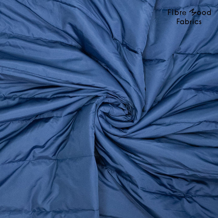 Blaurausch – Wasserdichter Steppstoff in Blau | Fibre Mood Special 5 Fibre Mood 