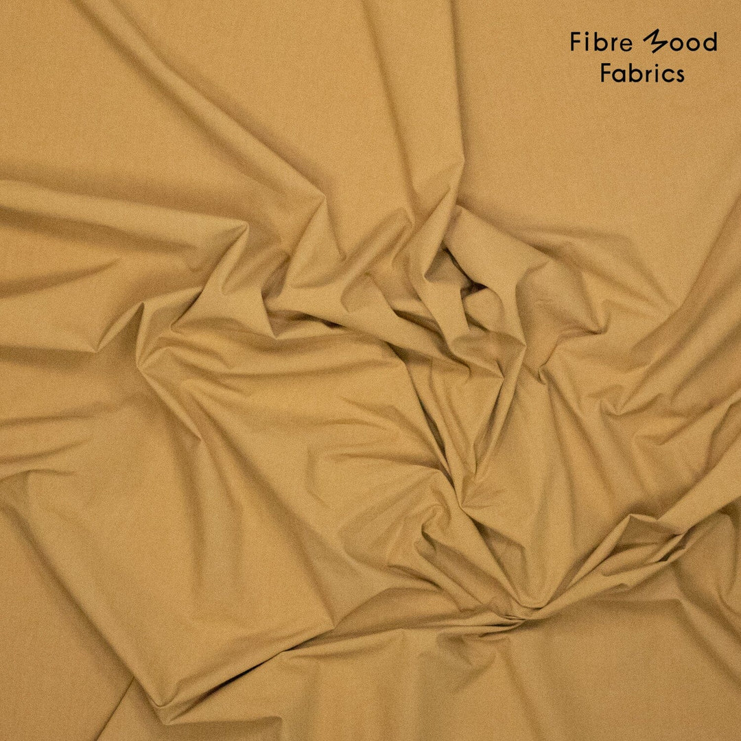 Popeline Stone Washed Karamellsand | Fibre Mood Fabrics 38 Fibre Mood 