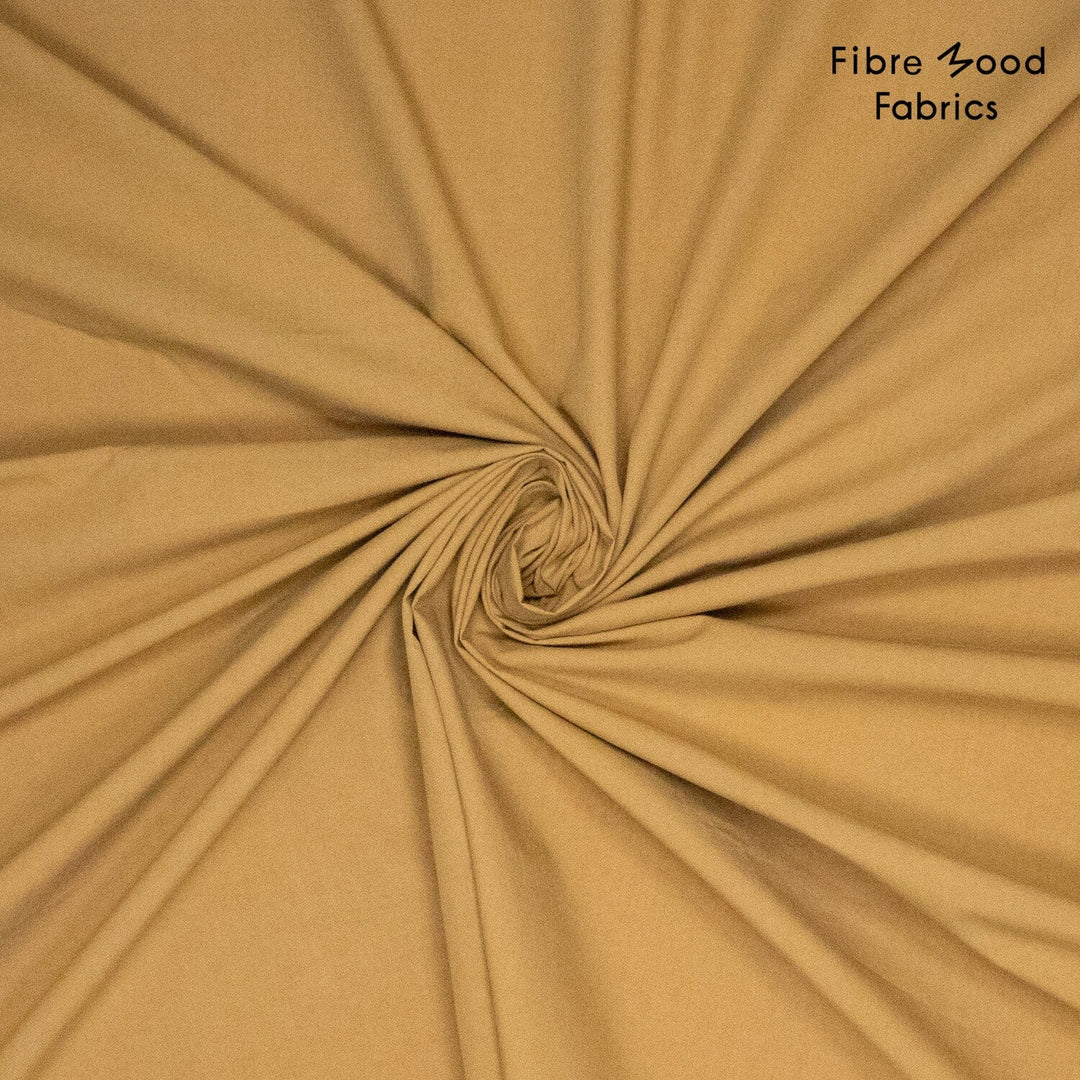 Popeline Stone Washed Karamellsand | Fibre Mood Fabrics 38 Fibre Mood 