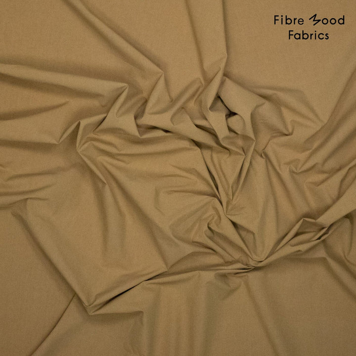 Popeline Stone Washed Wüstentaupe | Fibre Mood Fabrics 38 Fibre Mood 