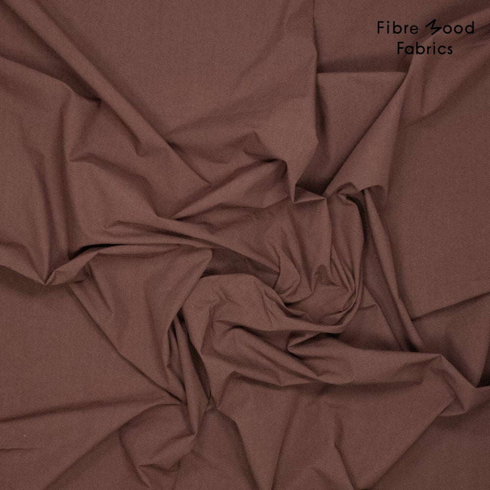 Mocha Cotton – Popeline Dark Brown | Fibre Mood 39 Fibre Mood 