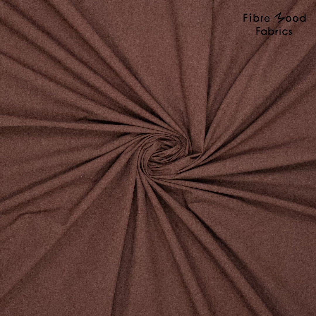 Mocha Cotton – Popeline Dark Brown | Fibre Mood 39 Fibre Mood 