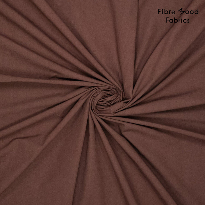 Mocha Cotton – Popeline Dark Brown | Fibre Mood 39 Fibre Mood 