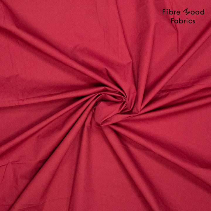 Make a Scene“ – Stone Washed Popeline Rot | Fibre Mood 40 Fadenwunsch 