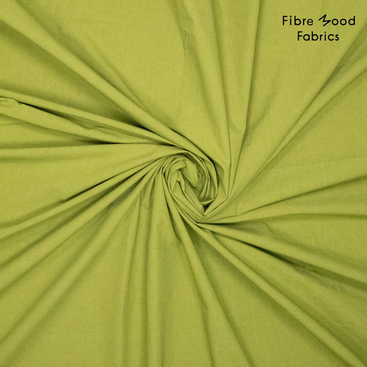 Lime Cotton – Popeline Medium Green | Fibre Mood 39 Fibre Mood 