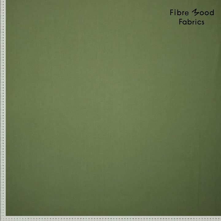 Popeline Stone Washed Wiesengrün | Fibre Mood Fabrics 38 Fibre Mood 