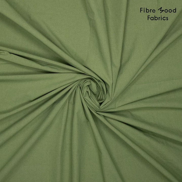 Popeline Stone Washed Wiesengrün | Fibre Mood Fabrics 38 Fibre Mood 