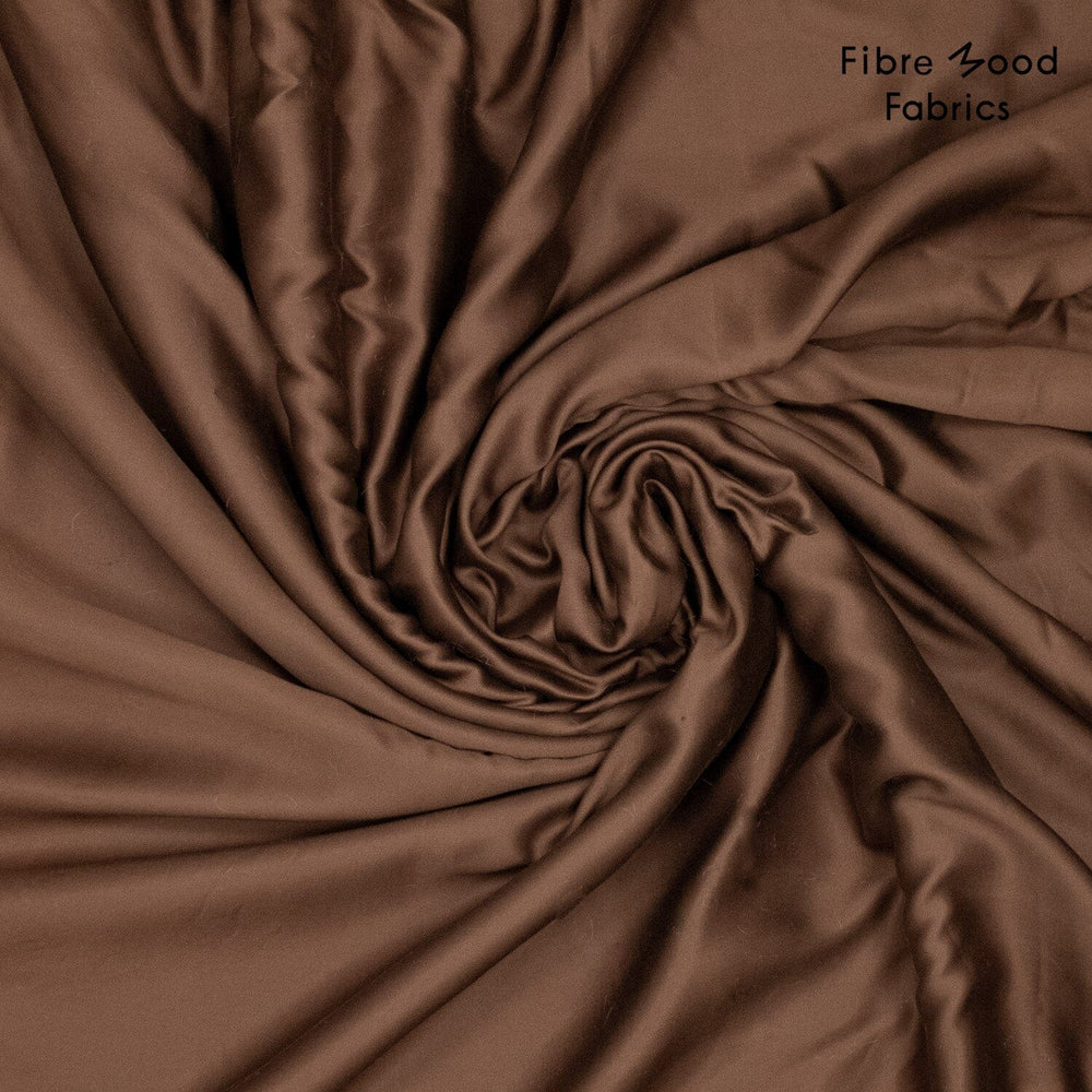 Lyocell Satin Brown | Fibre Mood Fabrics 37 Fibre Mood 