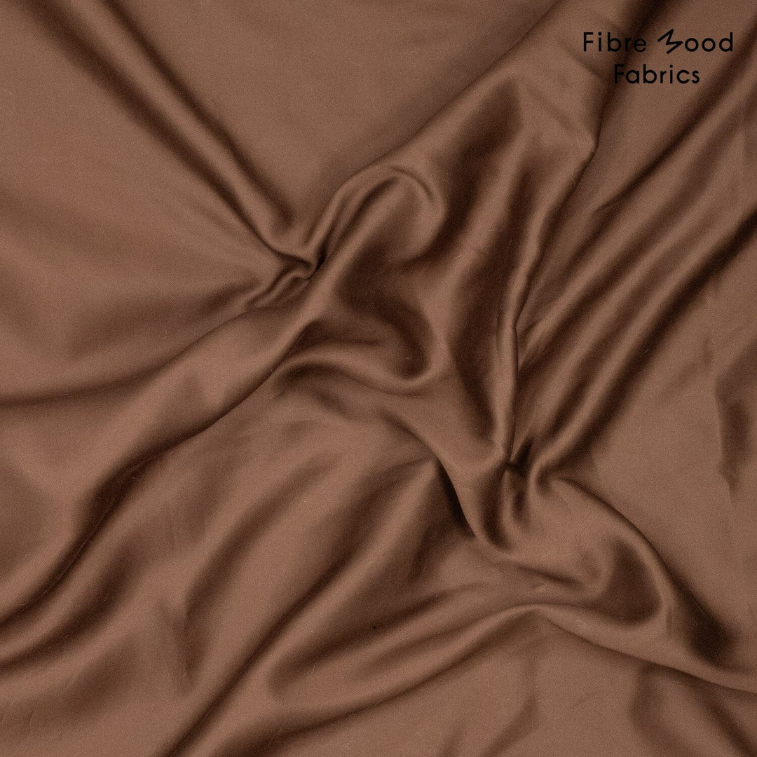 Lyocell Satin Brown | Fibre Mood Fabrics 37 Fibre Mood 