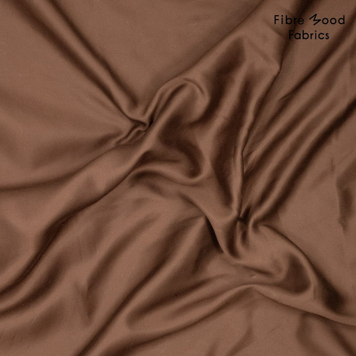 Lyocell Satin Brown | Fibre Mood Fabrics 37 Fibre Mood 