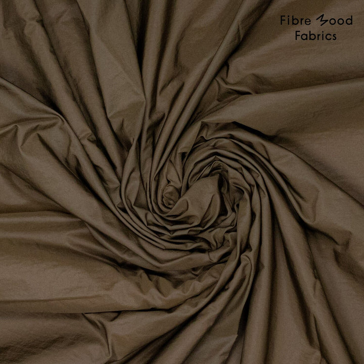 Wrinkled Nylon wasserabweisend Braun | Fibre Mood Fabrics 37 Fibre Mood 
