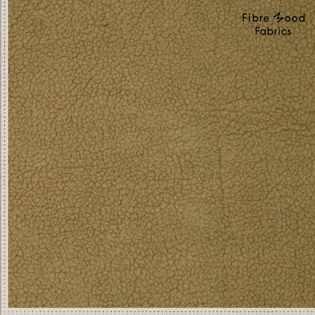 Flauschgold – Teddyplüsch in Olivbeige | Fibre Mood Special 5