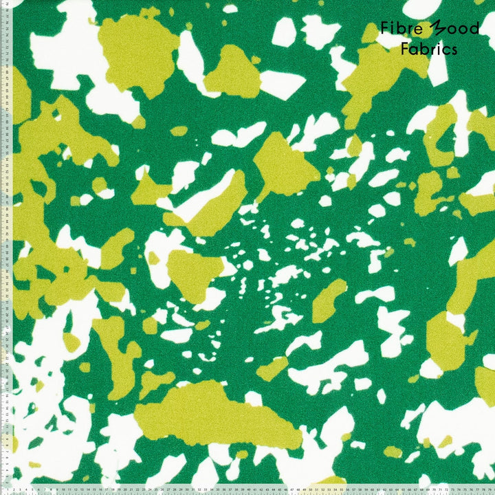 Jungle Splash – Viskose Stoff Camouflage Grün | Fibre Mood 39 Fibre Mood 