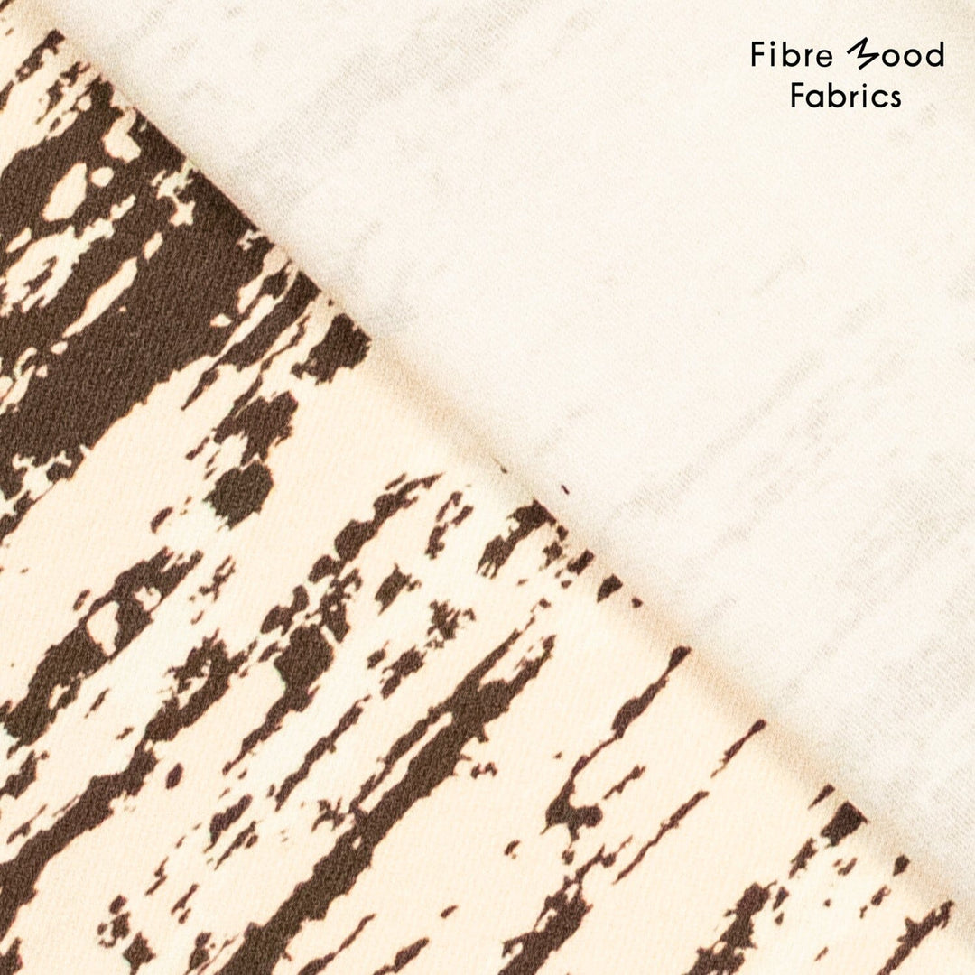 Baumwoll Twill Industrial Print Ecru | Fibre Mood Fabrics 37 Fibre Mood 