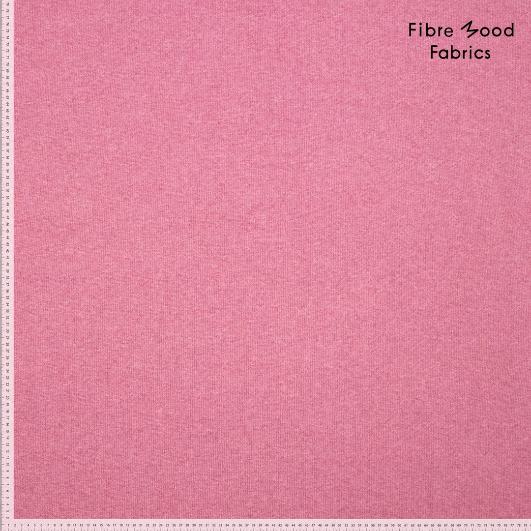 Rosy Mood Rib – Bündchen Altrosa meliert | Fibre Mood 40 Fadenwunsch 