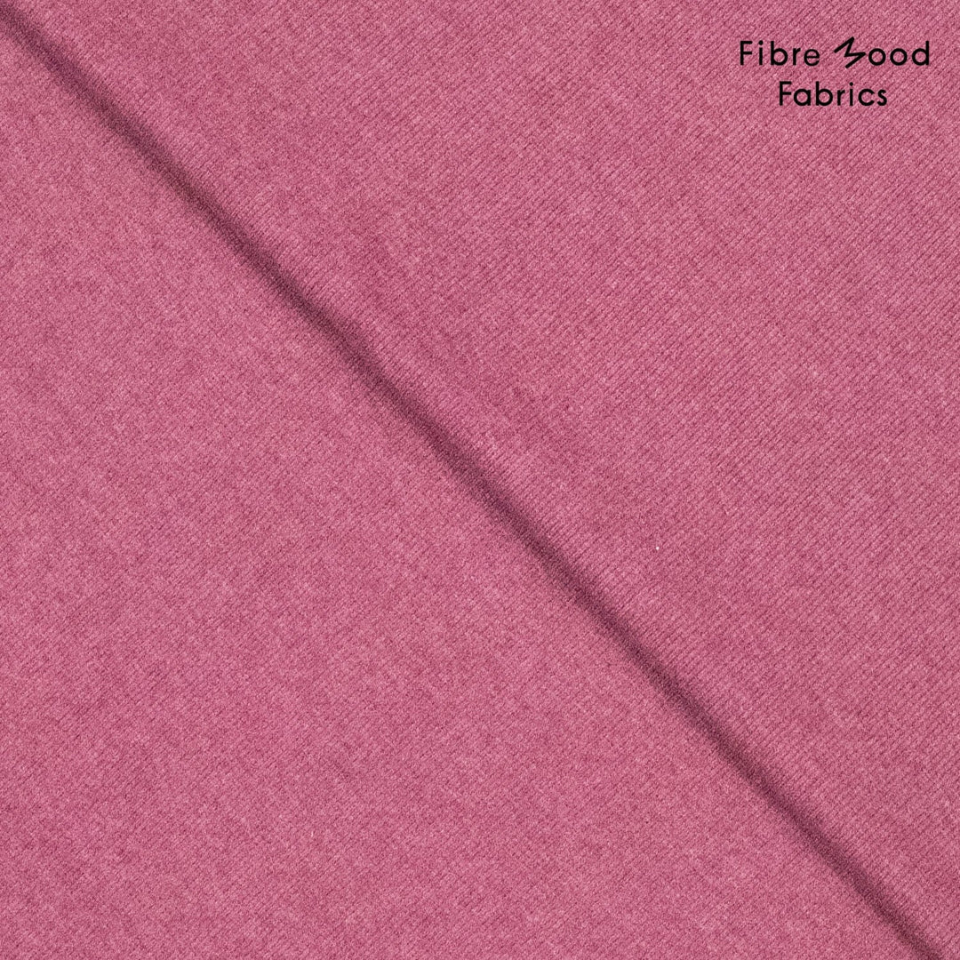 Rosy Mood Rib – Bündchen Altrosa meliert | Fibre Mood 40 Fadenwunsch 