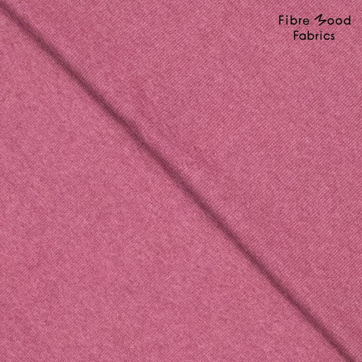 Rosy Mood Rib – Bündchen Altrosa meliert | Fibre Mood 40 Fadenwunsch 