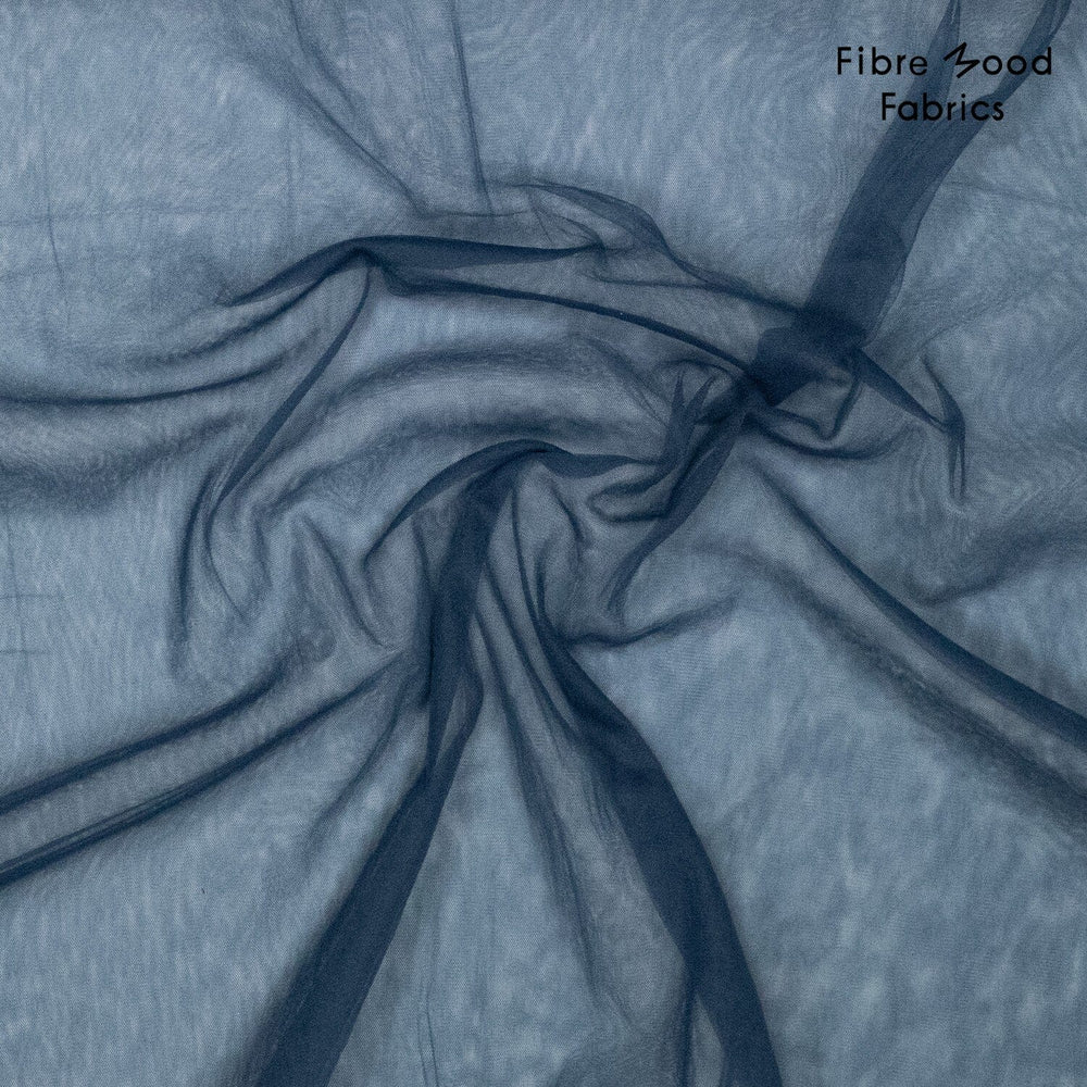 Softtüll „Stahlblau“ | Fibre Mood Fabrics 38 Fibre Mood 