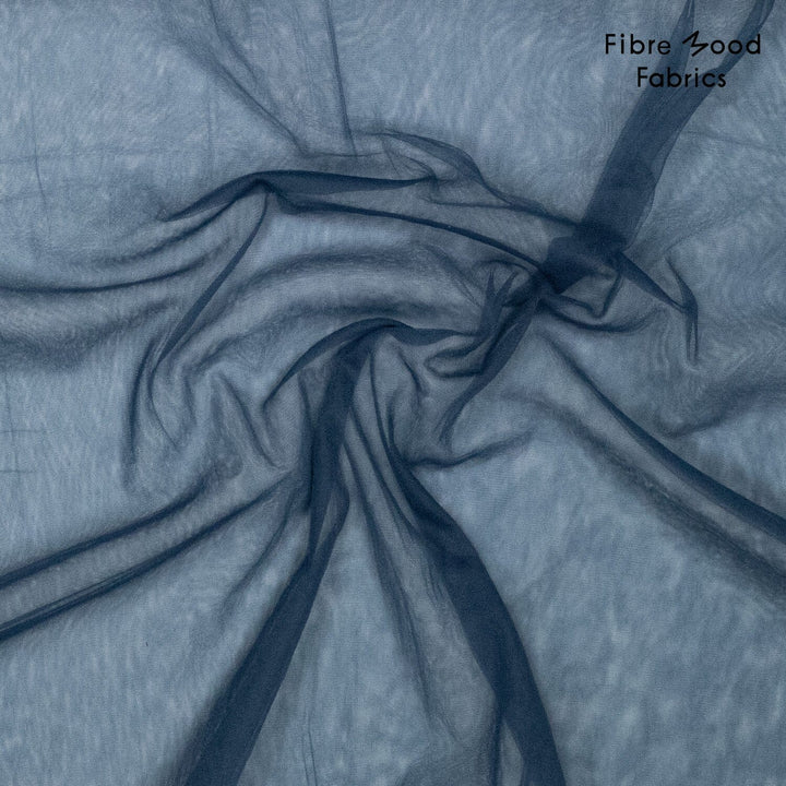 Softtüll „Stahlblau“ | Fibre Mood Fabrics 38 Fibre Mood 