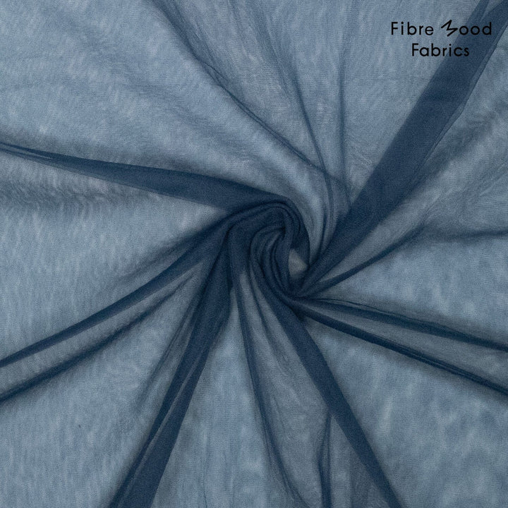 Softtüll „Stahlblau“ | Fibre Mood Fabrics 38 Fibre Mood 