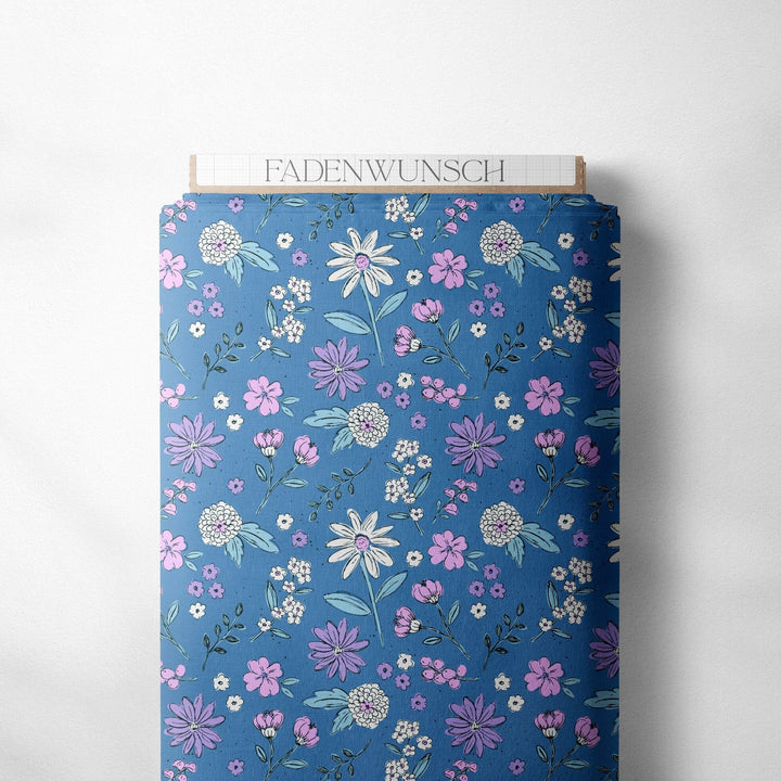 Vorbestellung | "Wildblumen Blau" fadenwunsch 